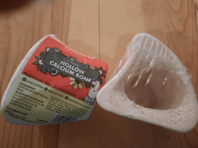 Hollow Calcium Bone