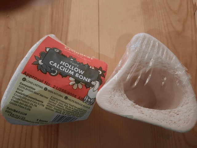 Hollow Calcium Bone